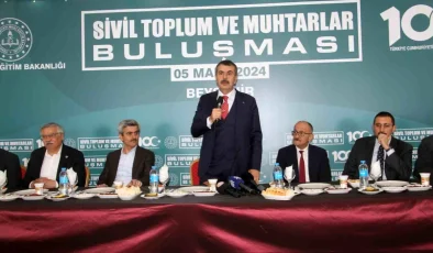 Milli Eğitim Bakanı Beyşehir’de Ziyaretlerde Bulundu