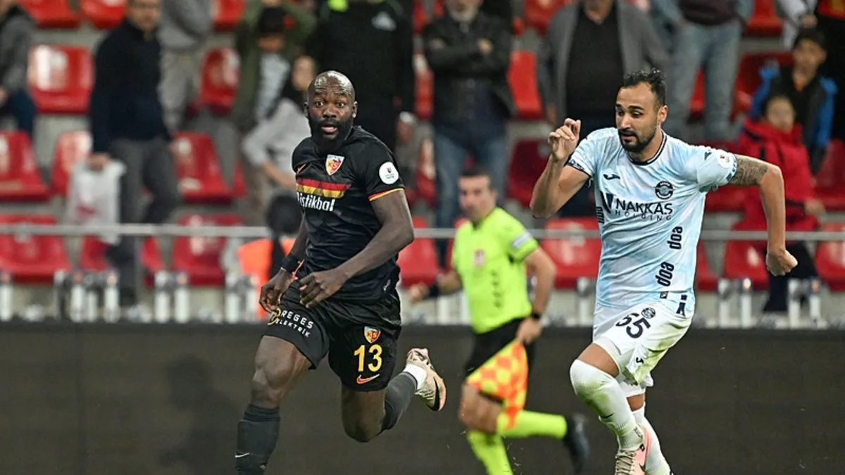 Kayseri’de gol sesi çıkmadı!